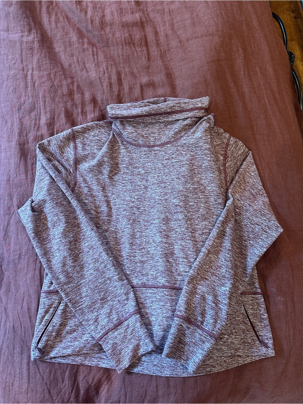 Lululemon Mauve Turtleneck Pullover